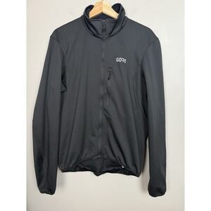 Gore Wear Windstopper Soft Shell Jacket Bike Riding Cycling Wear Training Mens L
